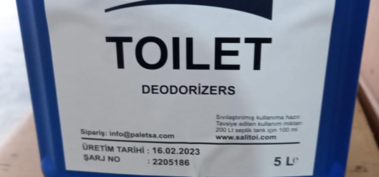 Mobil tuvalet kimyasalı üretimi